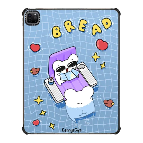 Pool Bread | iPad Pro 12.9-inch (5th/6th gen) / iPad Impact Case / Black | Image 1
