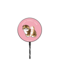 Happy Donut PowerThru Magnetic Wireless Charger |   / PowerThru Magnetic Wireless Charger MagSafe Compatible / Black | Image 1