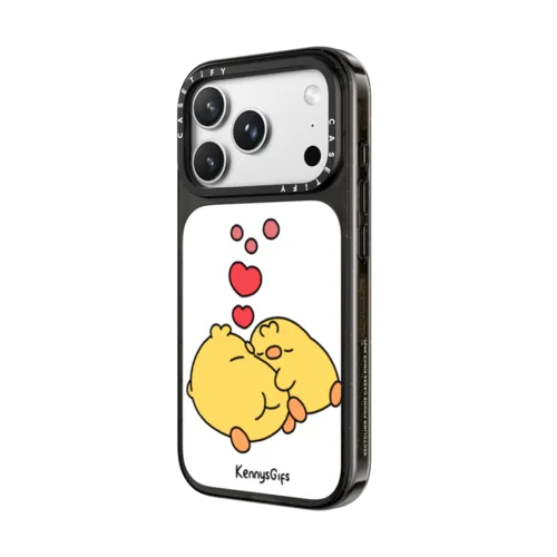 Cuddles | iPhone 18 Pro Max / Impact Case MagSafe Compatible - Glossy / Glossy Black | Image 2