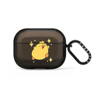 Happy Birb | AirPods Pro 2 / Earbuds Impact Case / Black | Image 1