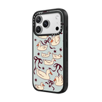 Ducks and bows | iPhone 17 Pro Max / Impact Case MagSafe Compatible / Matte Black | Image 2