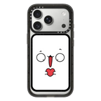 Bread Face | Snappy Cardholder Stand / Snappy Cardholder Stand MagSafe Compatible / Black | Image 1