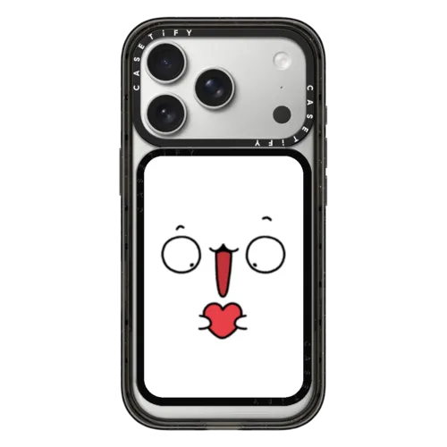 Bread Face | Snappy Cardholder Stand / Snappy Cardholder Stand MagSafe Compatible / Black | Image 1