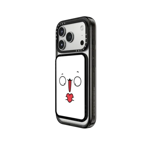 Bread Face | Snappy Cardholder Stand / Snappy Cardholder Stand MagSafe Compatible / Black | Image 2