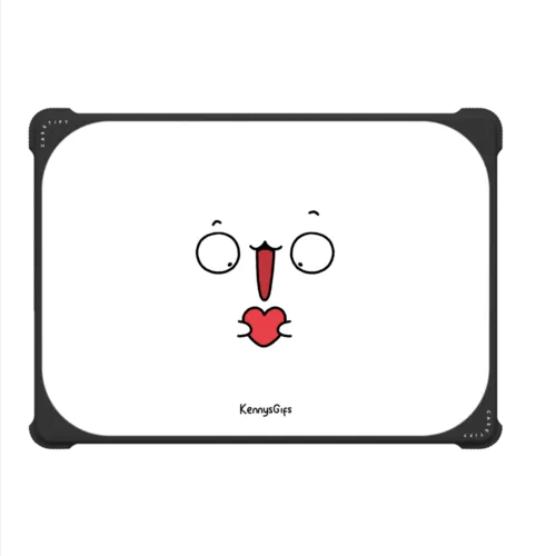 Bread Face | MacBook Pro 14-inch (M1 - M5) / MacBook Bounce Case / Black | Image 2