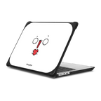Bread Face | MacBook Pro 14-inch (M1 - M5) / MacBook Bounce Case / Black | Image 1