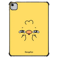 Birb Face | iPad Air (4th/5th gen) / iPad Impact Case / Black | Image 1