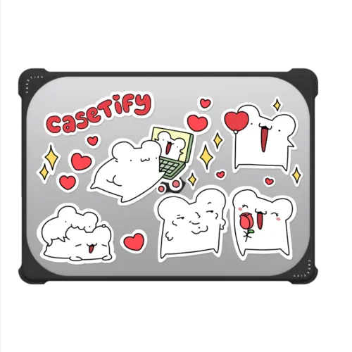 Sticker Bread | MacBook Pro 14-inch (M1 - M5) / MacBook Bounce Case / Black | Image 2