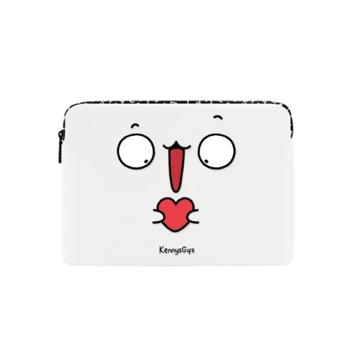 Bread Face | Small (13") / Impact Laptop Sleeve / Multicolor | Image 1