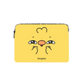 Birb Face | Small (13") / Impact Laptop Sleeve / Multicolor | Image 1