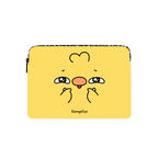 Birb Face | Small (13") / Impact Laptop Sleeve / Multicolor | Image 1
