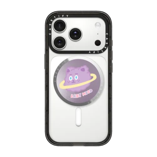 Shelly Bear Planet | Snappy Grip Stand / Snappy Mirror Grip Stand MagSafe Compatible / Silver | Image 1