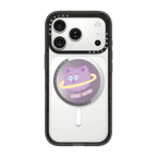 Shelly Bear Planet | Snappy Grip Stand / Snappy Mirror Grip Stand MagSafe Compatible / Silver | Image 1