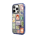 Stamp Collection | iPhone 16 Pro Max / Impact Case MagSafe Compatible / Glitter Indigo | Image 2