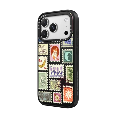 Stamp Collection | iPhone 17 Pro Max / Impact Case MagSafe Compatible / Matte Black | Image 2