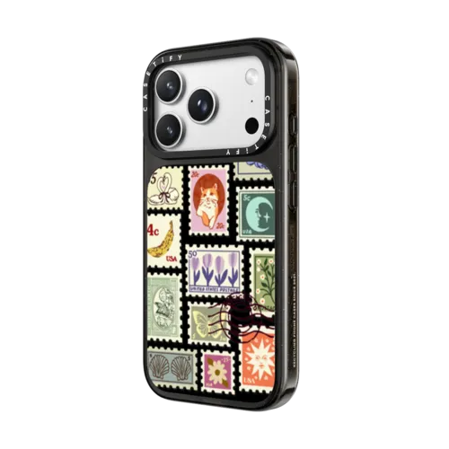 Stamp Collection | iPhone 18 Pro Max / Impact Case MagSafe Compatible - Glossy / Glossy Black | Image 2