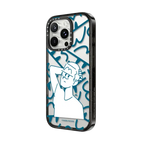 CRAZY PATTERN BOY | iPhone 16 Pro Max / Impact Case / Black | Image 2