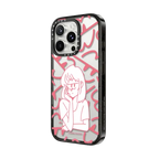 CRAZY PATTERN GIRL | iPhone 16 Pro Max / Impact Case / Black | Image 2