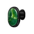 Green Gemstone | PowerThru Wireless Car Charger / PowerThru Wireless Car Charger MagSafe Compatible  / Black | Image 1