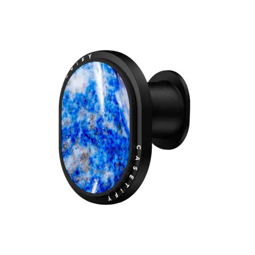 Blue Gemstone | PowerThru Wireless Car Charger / PowerThru Wireless Car Charger MagSafe Compatible  / Black | Image 1