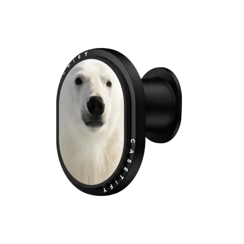 Polar Bear | PowerThru Wireless Car Charger / PowerThru Wireless Car Charger MagSafe Compatible  / Black | Image 1