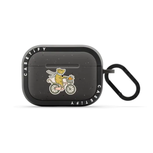 Strawberry Mouse | AirPods Pro 2 / Earbuds Bounce Case / Matte Charcoal | Image 1