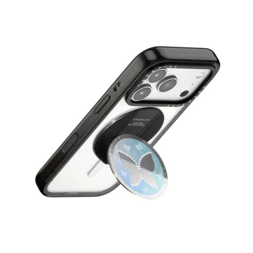 Blue Summer Grip Stand | Snappy Grip Stand / Snappy Mirror Grip Stand MagSafe Compatible / Silver | Image 3