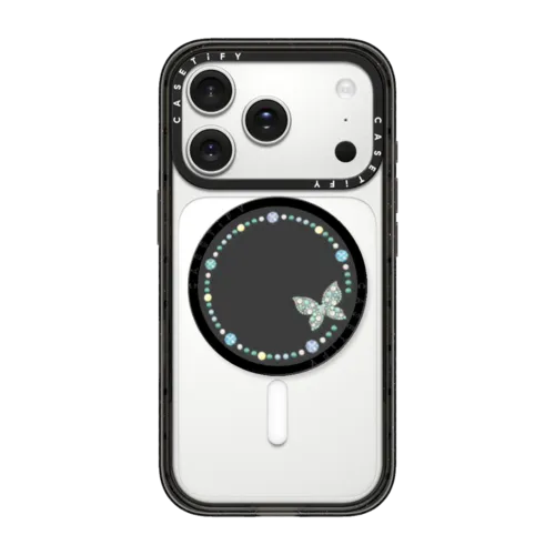 Butterfly Dance Grip Stand | Snappy Grip Stand / Snappy Grip Stand MagSafe Compatible / Black | Image 1
