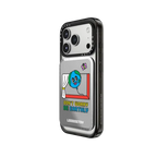 DONT WORRY BE EARTHLY | Snappy Cardholder Stand / Snappy Mirror Cardholder Stand MagSafe Compatible / Silver | Image 2