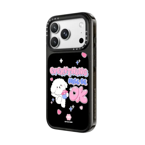 Everything will be ok | iPhone 18 Pro Max / Impact Case MagSafe Compatible - Glossy / Glossy Black | Image 2