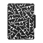 CRAZY PATTERN LOGO | iPad Pro 11-inch (3rd/4th gen) / iPad Impact Folio Case / Black | Image 1
