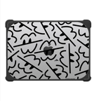 CRAZY PATTERN LOGO | MacBook Pro 14-inch (M1 - M5) / MacBook Bounce Case / Black | Image 2