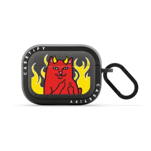 Lord Devil Earbuds Case | AirPods Pro 2 / Earbuds Bounce Case / Matte Charcoal | Image 1