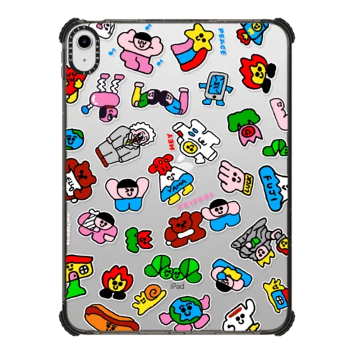 NEO FRIENDS | iPad 10.9-inch (10th gen) / iPad Impact Case / Black | Image 1