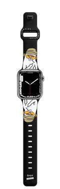 Nermal S Thompson Watch Band | Apple Watch Series 7-9 (45mm) / Impact Band / Black | Image 1