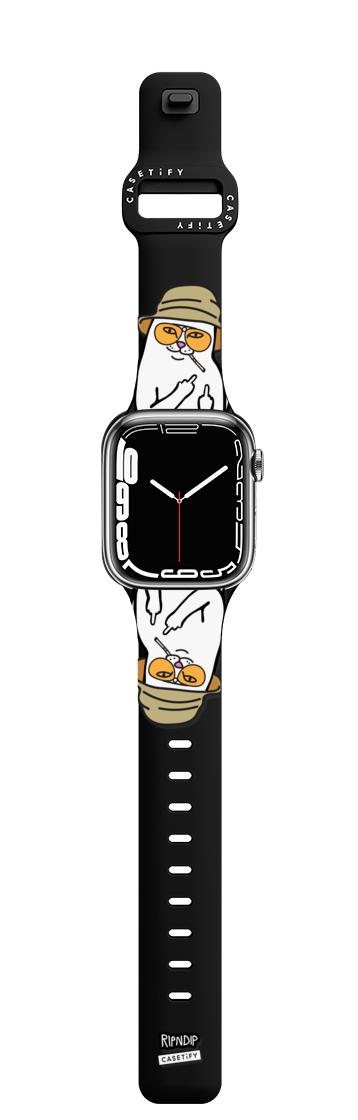 Nermal S Thompson Watch Band | Apple Watch Series 7-9 (45mm) / Impact Band / Black | Image 1