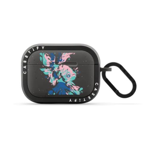 AQUARIUM WORLD | AirPods Pro 2 / Earbuds Bounce Case / Matte Charcoal | Image 1