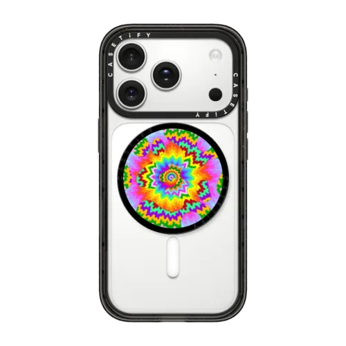 Rainbow Refraction | Snappy Grip Stand / Snappy Grip Stand MagSafe Compatible / Black | Image 1