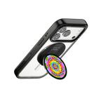 Rainbow Refraction | Snappy Grip Stand / Snappy Grip Stand MagSafe Compatible / Black | Image 3