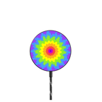 Rainbow Mandala |   / PowerThru Magnetic Wireless Charger MagSafe Compatible / Black | Image 1