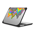 Multi Drip | MacBook Pro 14-inch (M1 - M5) / MacBook Bounce Case / Black | Image 1