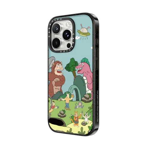 Monster Garden | iPhone 16 Pro Max / Impact Case / Black | Image 2