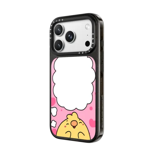 Insert Photo Birb | iPhone 18 Pro Max / Impact Case MagSafe Compatible - Glossy / Glossy Black | Image 2