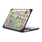 Shape Stickers | MacBook Pro 14-inch (M1 - M5) / MacBook Bounce Case / Black | Image 1