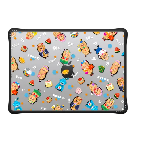 Peanut Buddy ( MacBook ) | MacBook Pro 14-inch (M1 - M5) / MacBook Impact Case / Black | Image 2