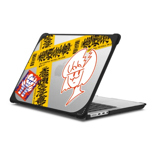 LOVESICK PACK | MacBook Pro 14-inch (M1 - M5) / MacBook Bounce Case / Black | Image 1