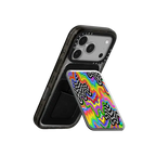 Infinite Drip Reflections | Snappy Cardholder Stand / Snappy Mirror Cardholder Stand MagSafe Compatible / Silver | Image 3