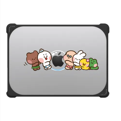 Tug of War Laptop Case | MacBook Pro 14-inch (M1 - M5) / MacBook Bounce Case / Black | Image 2