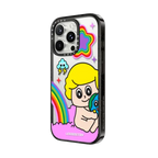 A LOVEEEEEE STORY - SWEET HIM | iPhone 16 Pro Max / Impact Case / Black | Image 2