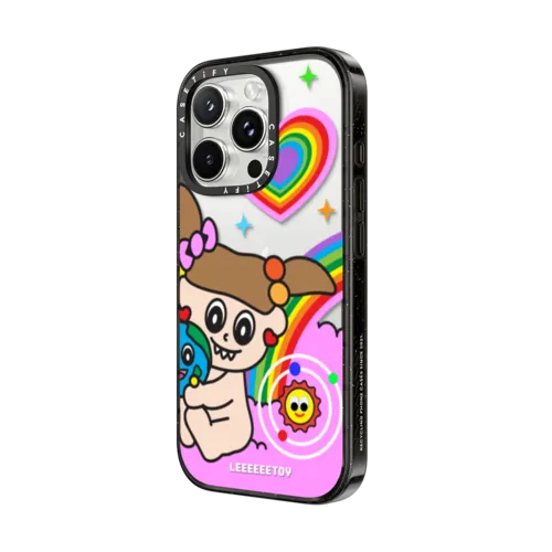 A LOVEEEEEE STORY - PRETTY HER | iPhone 16 Pro Max / Impact Case / Black | Image 2